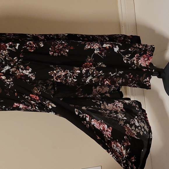 Eclipse Floor Length Floral Skirt Women's Size Medium - Picture 5 of 5